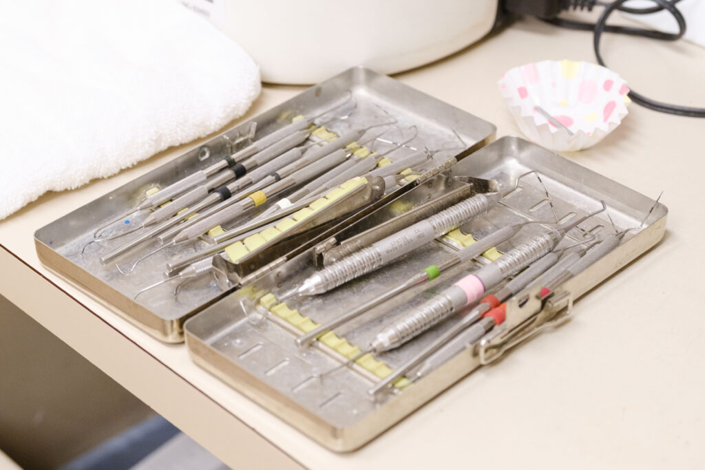 歯石除去に使う器具